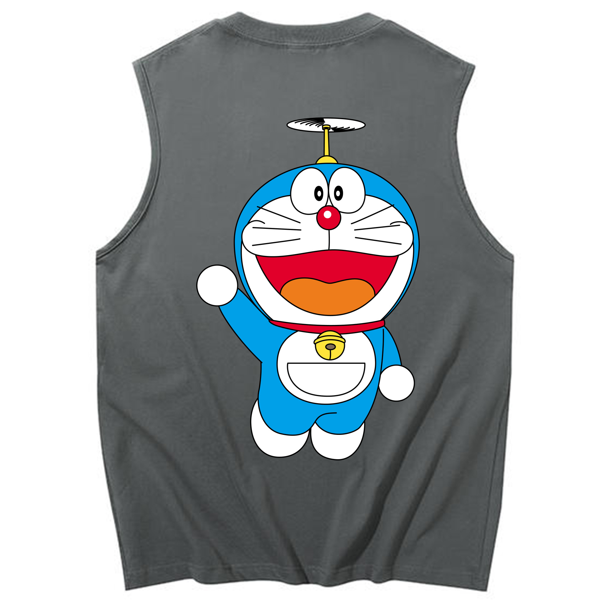 （画像用） ドラえもん Doraemon コットン100％タンクトップ（背面プリント）
